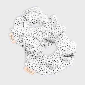 Alternative view of Micro Dot Microfiber Quick-Dry Towel Scrunchies 2pc Set