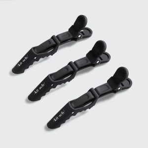 Alternative view of Black No-Slip Alligator Clips 3pc Set