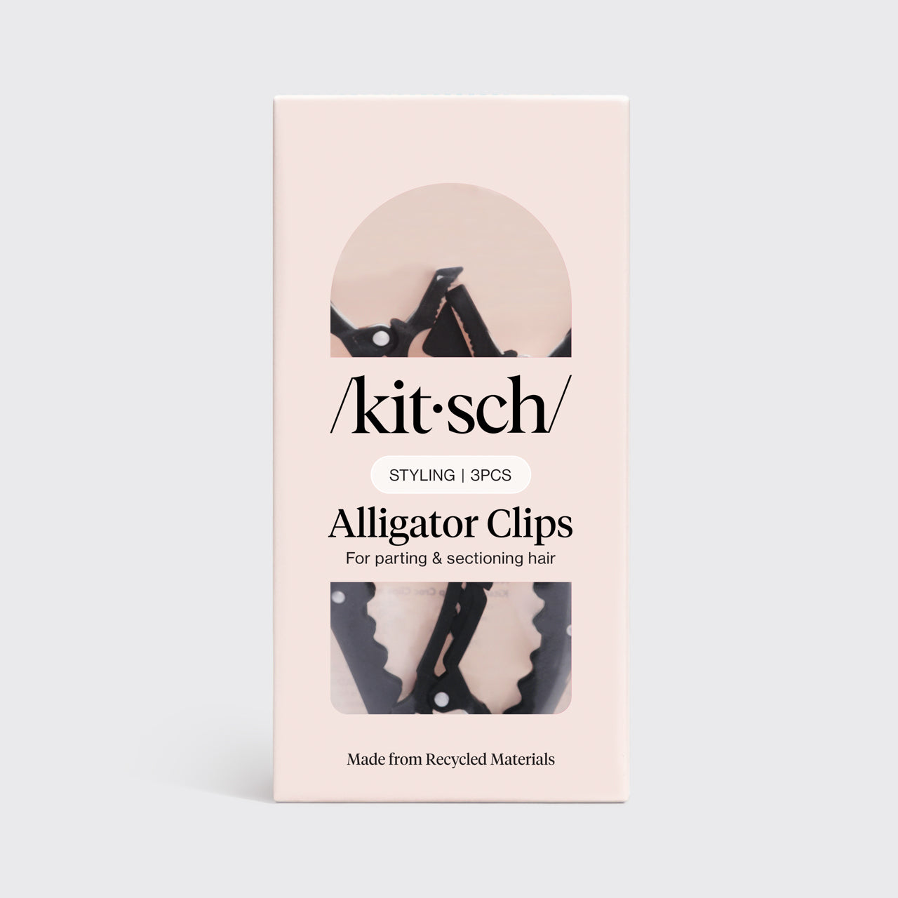 Black No-Slip Alligator Clips 3pc Set - Image 4