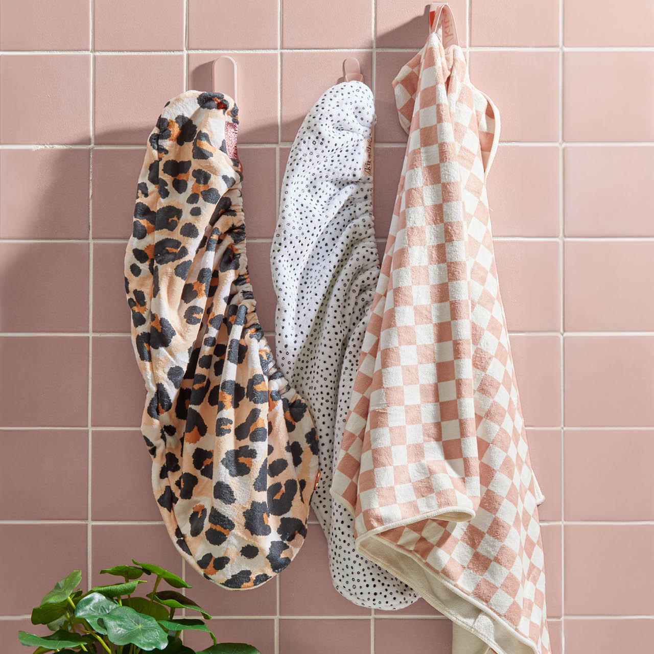 Microfiber Hair Towel - Leopard - Image 5