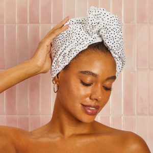 Alternative view of Microfiber Hair Towel - Micro Dot