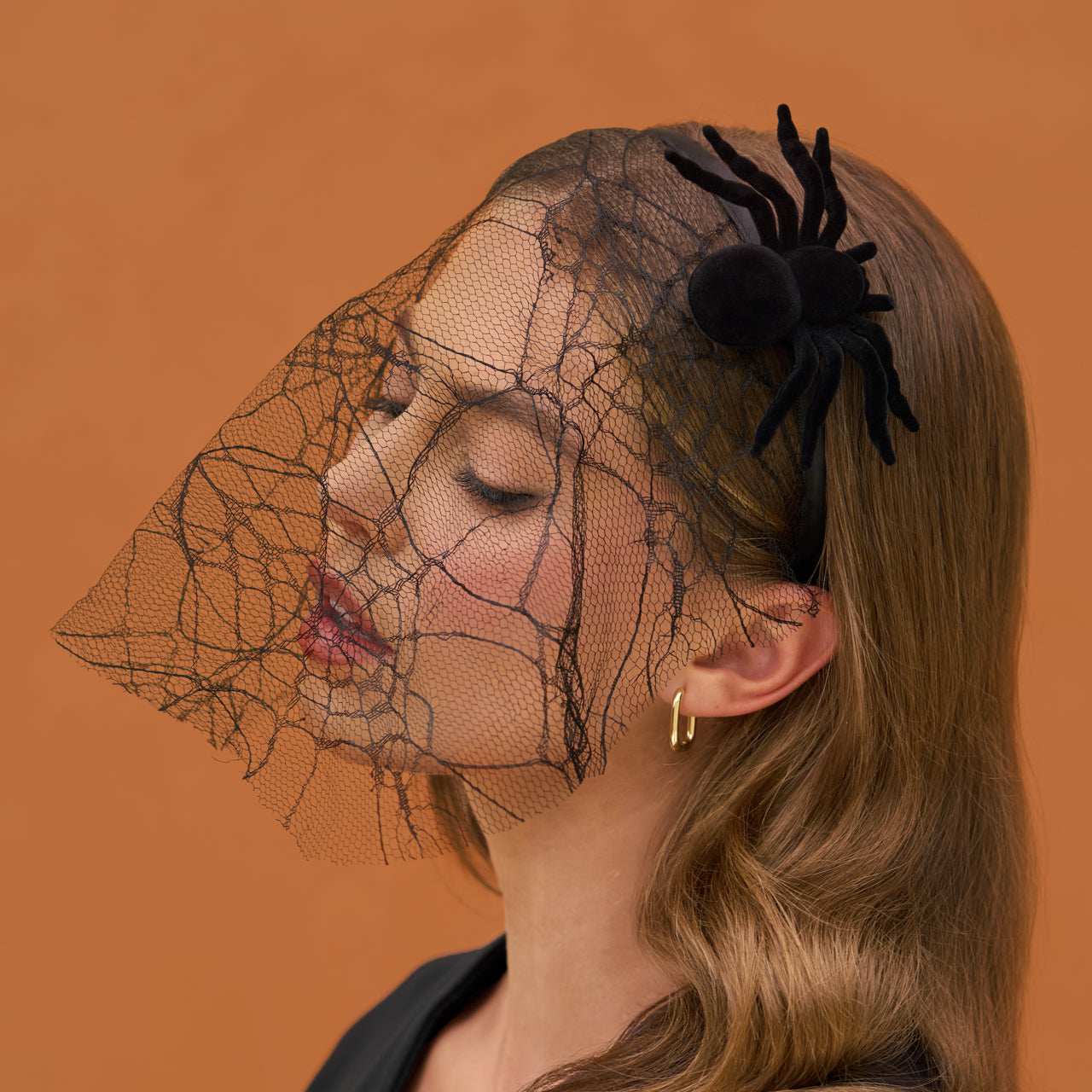 Spiderweb Veil Headband - Image 2