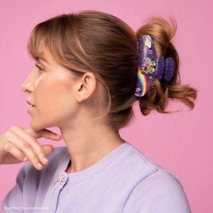 Alternative view of Lisa Frank x Kitsch Glitter Claw Clip in Zoomer? & Zorbit?