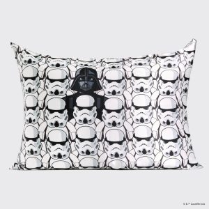 Alternative view of Star Wars™ & Kitsch Satin Pillowcase in Darth Vader & Stormtroopers