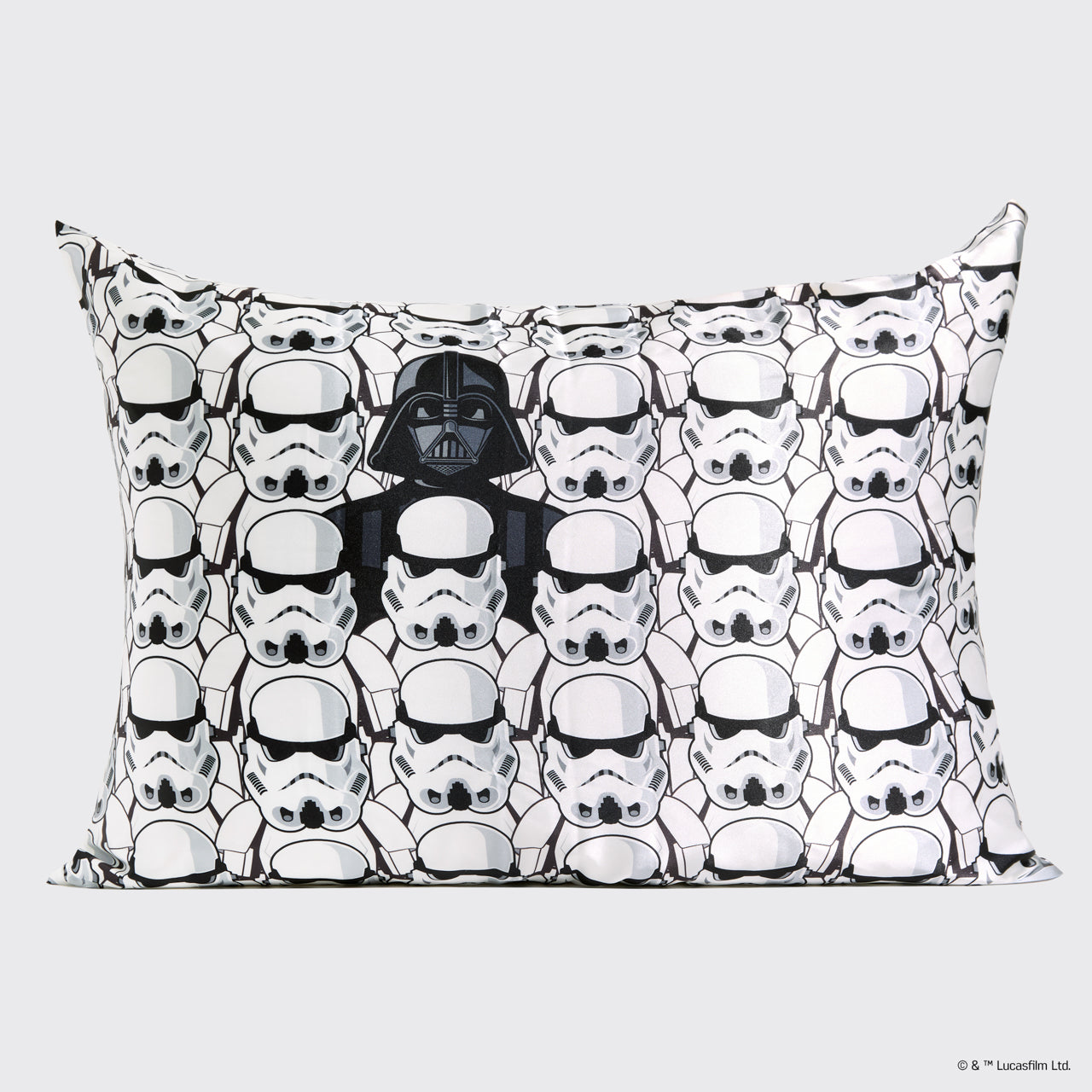 Star Wars™ & Kitsch Satin Pillowcase in Darth Vader & Stormtroopers - Image 2