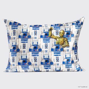 Alternative view of Star Wars™ & Kitsch Satin Pillowcase in R2-D2 & C-3PO