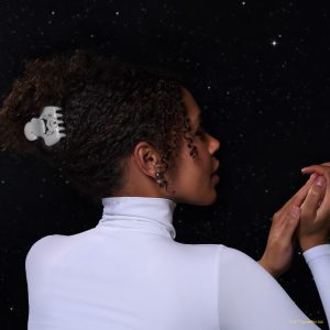 Alternative view of Star Wars™ & Kitsch Glitter Cloud Clip in Stormtrooper