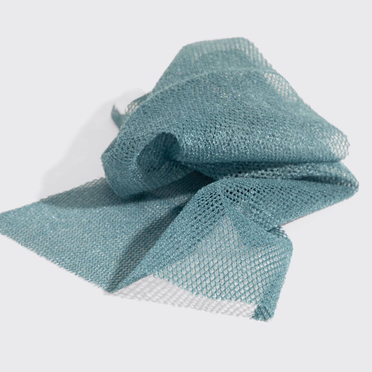Aqua Grey African Net Sponge - Image 3