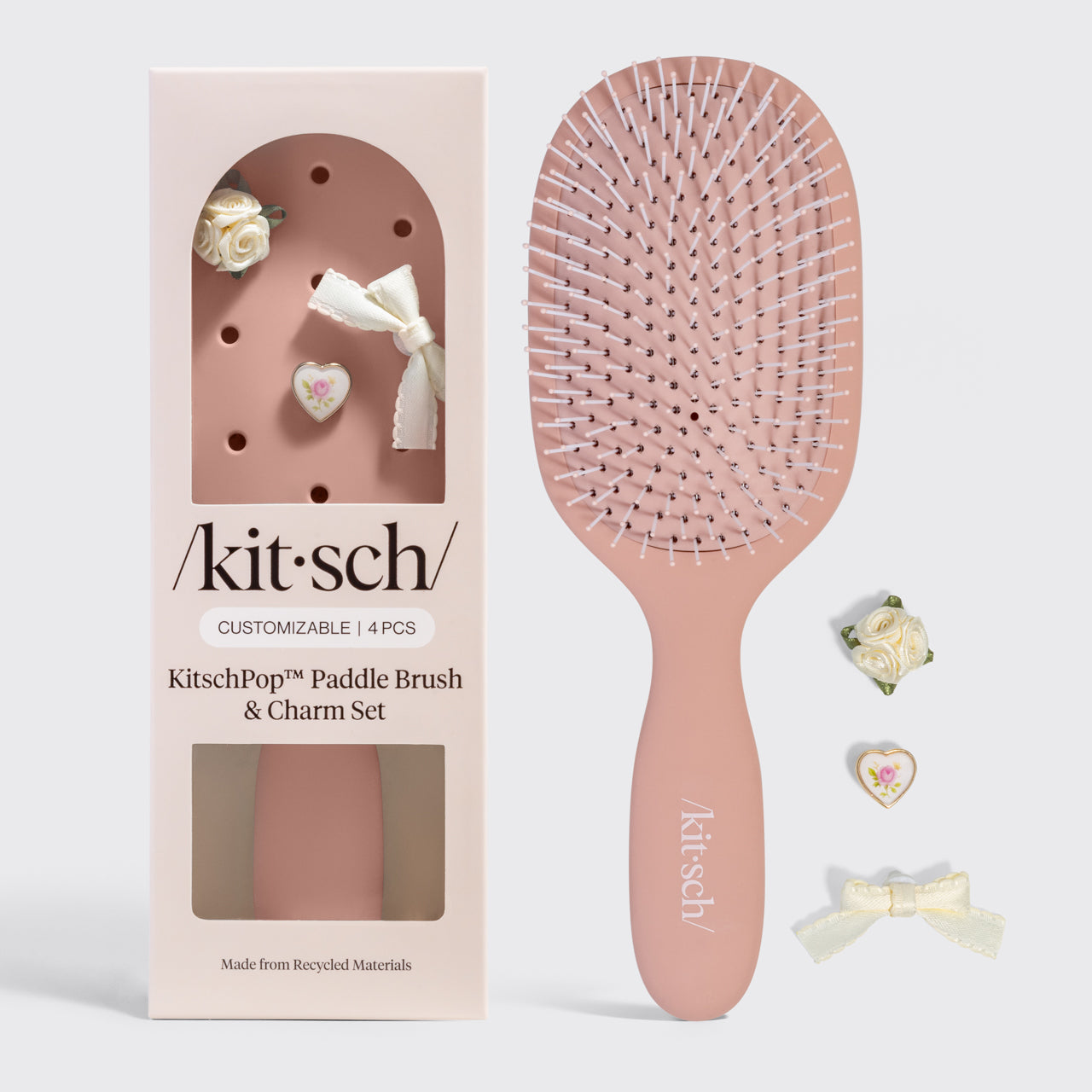 KitschPop?? Paddle Brush in Terracotta