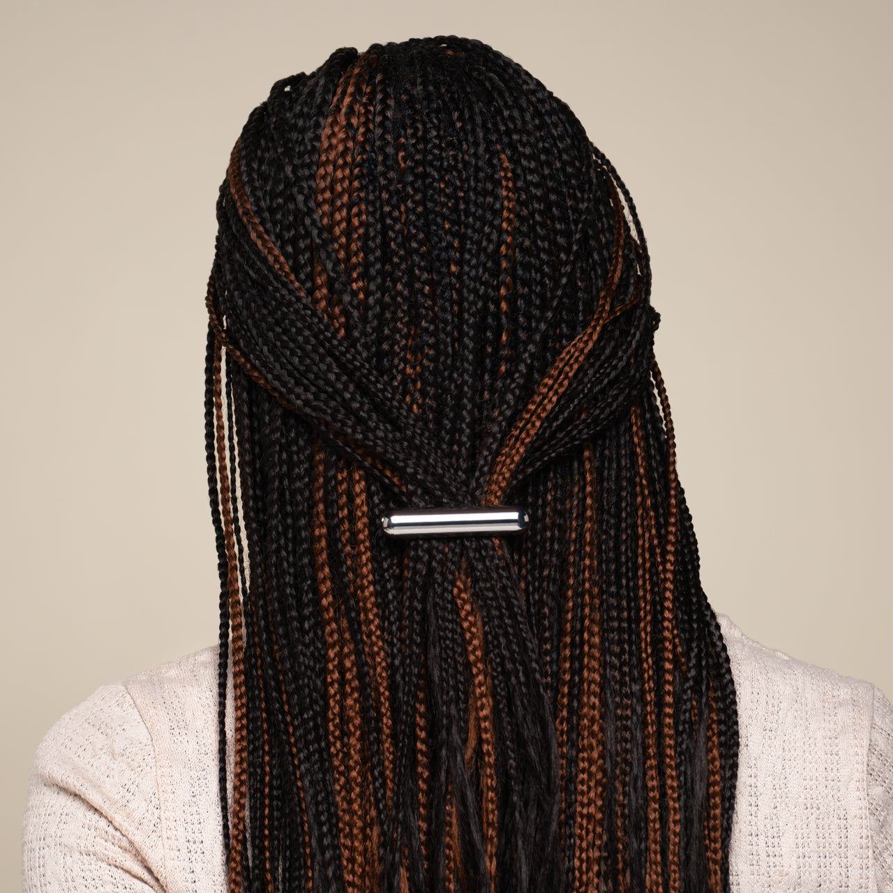 Silver French Hair Pin & Clips Set - Image 4