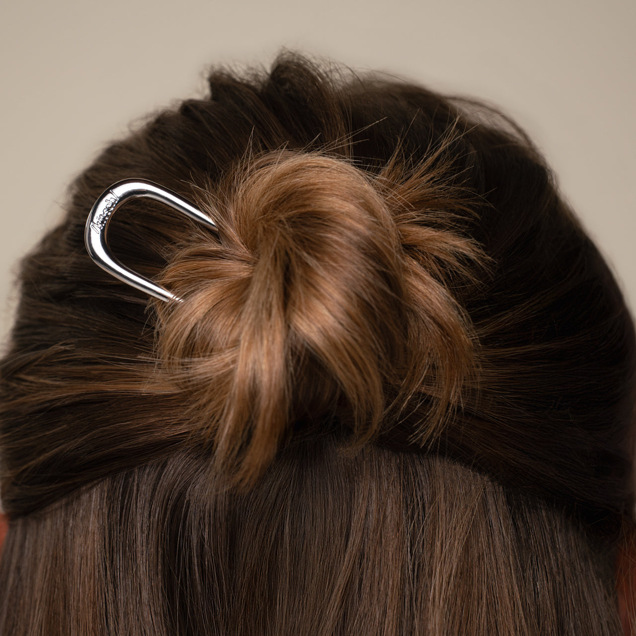 Silver French Hair Pin & Clips Set - Image 2