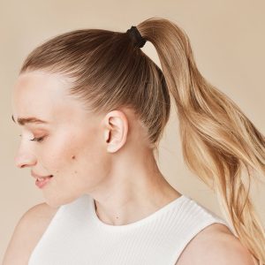 Alternative view of Black Elastic Hair Ties 20pc Set