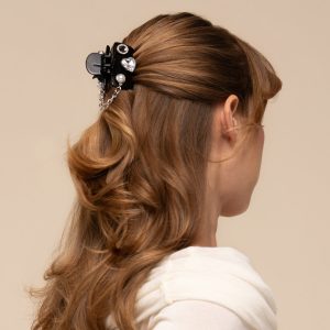 Alternative view of KitschPop?? Cloud Clip & Charms in Vintage Black