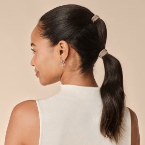 Alternative view of Rosewood Seamless Hair Elastics 12pc Set