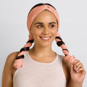 Alternative view of Terracotta Set & Flow Active Curling Headband