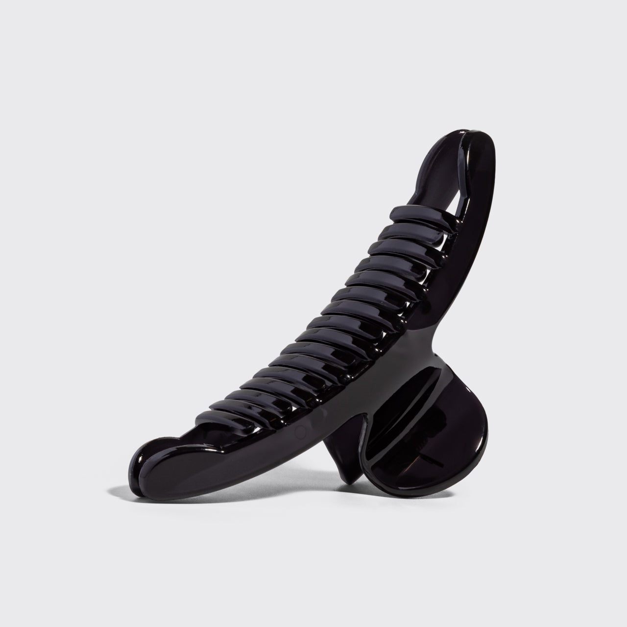 Black Arched Claw Clip - Large - Image 3