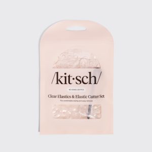 Alternative view of Clear & Black No-Snag Elastics 200pcs & Cutter Set