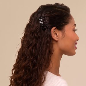Alternative view of Black French Hair Combs 2pc Set