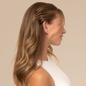 Alternative view of Tort French Hair Combs 2pc Set