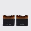 Black Lymphatic Contour Face Brush - 2 Pack