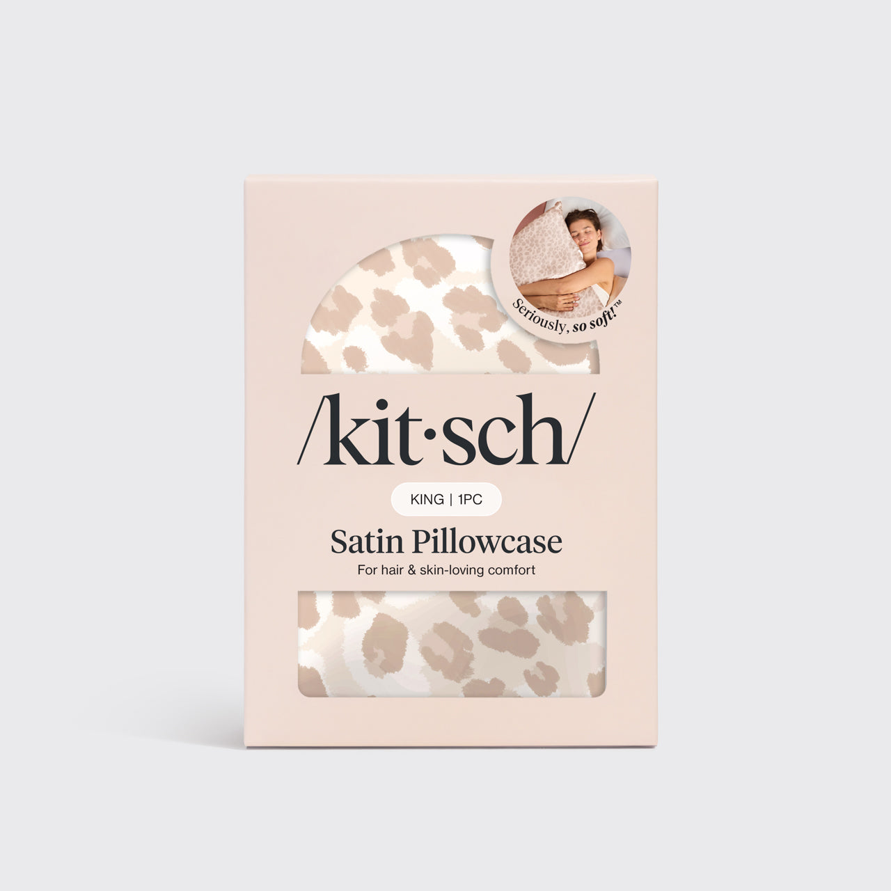 Satin Pillowcase in Leopard - King - Image 4