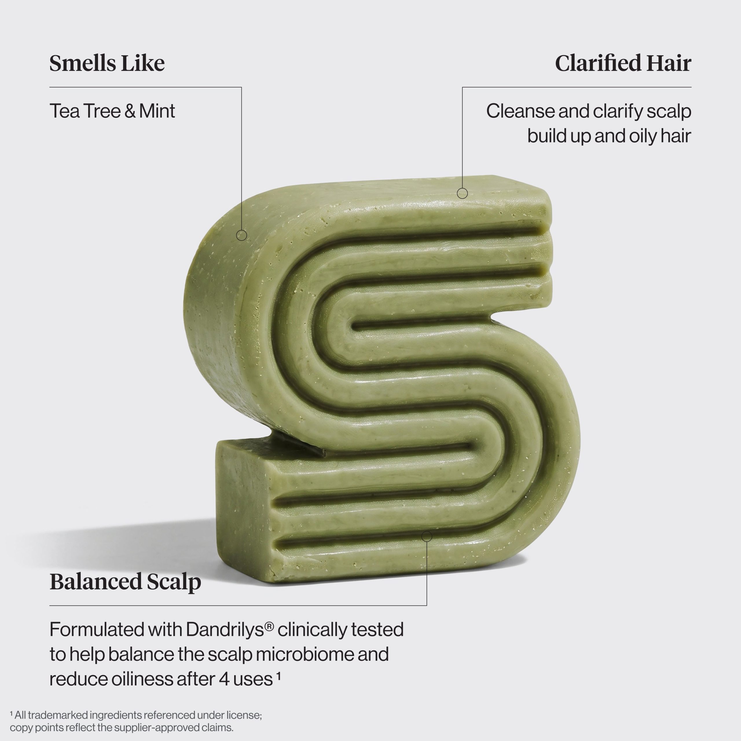 Tea Tree & Mint Clarifying Shampoo Bar - Image 3