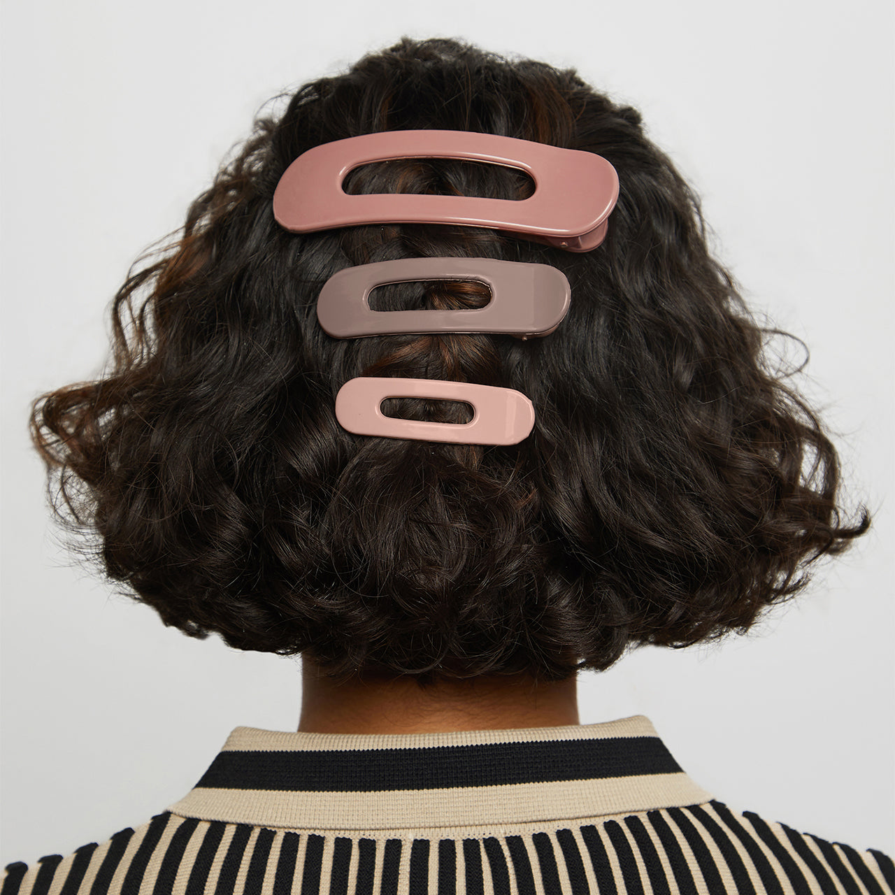 Terracotta Flat Claw Clips 3pc Set - Image 4
