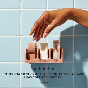 Alternative view of Terracotta Self-Draining Soap Dish