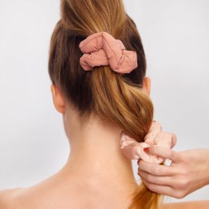 Alternative view of Rosewood Cloud Scrunchies 3pc Set