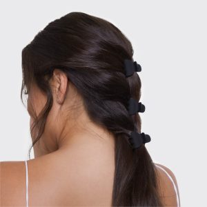 Alternative view of Black & Tort Claw Clips 6pc Set - X-Small