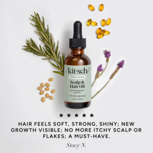 Alternative view of Strengthening Rosemary & Biotin Scalp & Hair Oil - 2fl oz./60mL