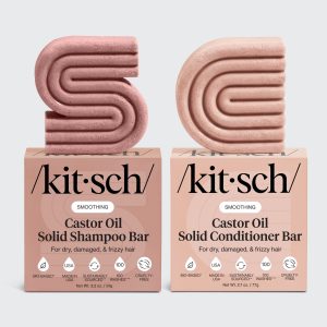 Castor Oil Nourishing Shampoo & Conditioner Bar Combo