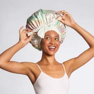 Alternative view of Aura Oversized Satin Bonnet