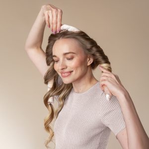 Alternative view of Sunset Tie Dye Satin Heatless Curling Set