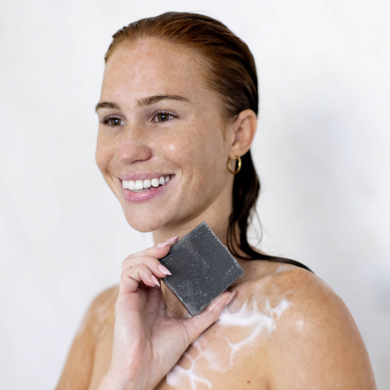 Charcoal Detoxifying Solid Body Wash - Image 5