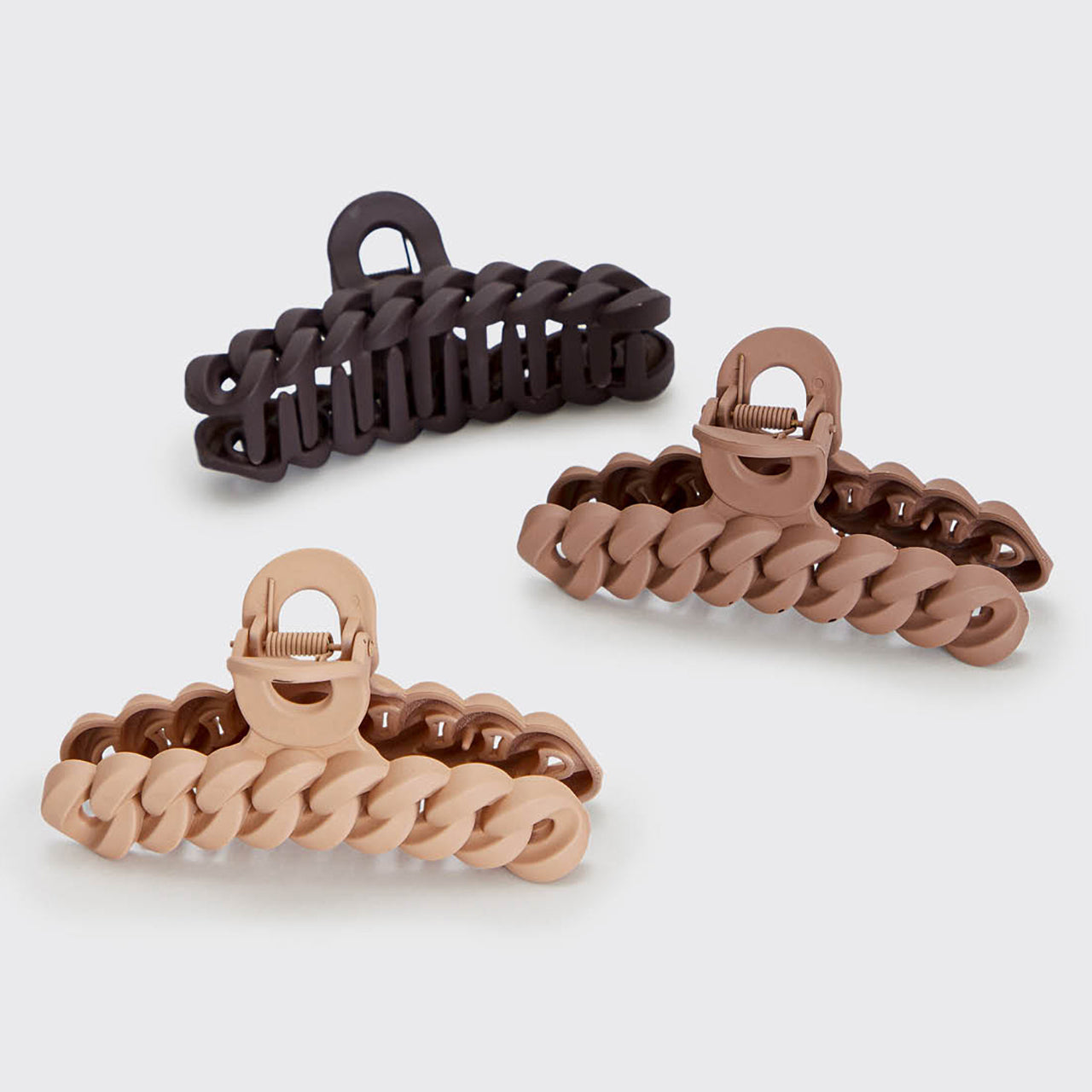 Neutral Chain Claw Clips 3pc Set - Image 3