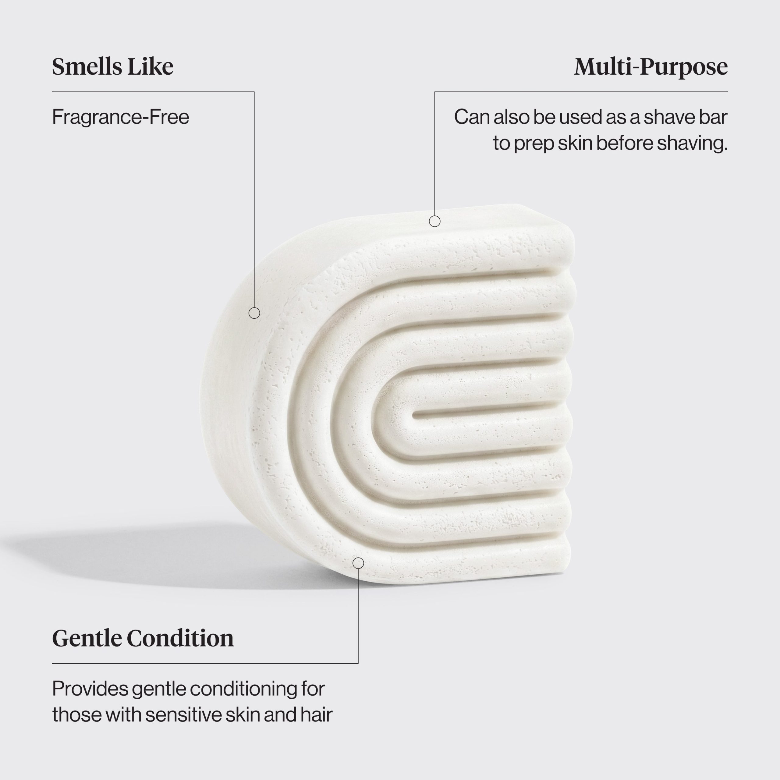 Ultra Sensitive Conditioner & Shave Bar - Image 3