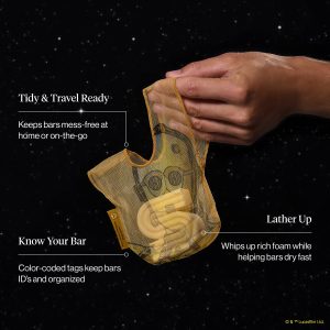 Alternative view of Star Wars™ & Kitsch Conditioner Bar Saver Bag - R2-D2