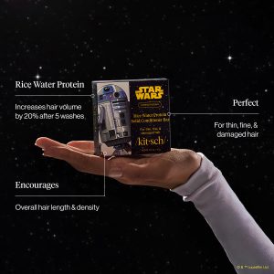 Alternative view of Star Wars™ & Kitsch Rice Water Protein Strengthening Solid Conditioner - R2-D2
