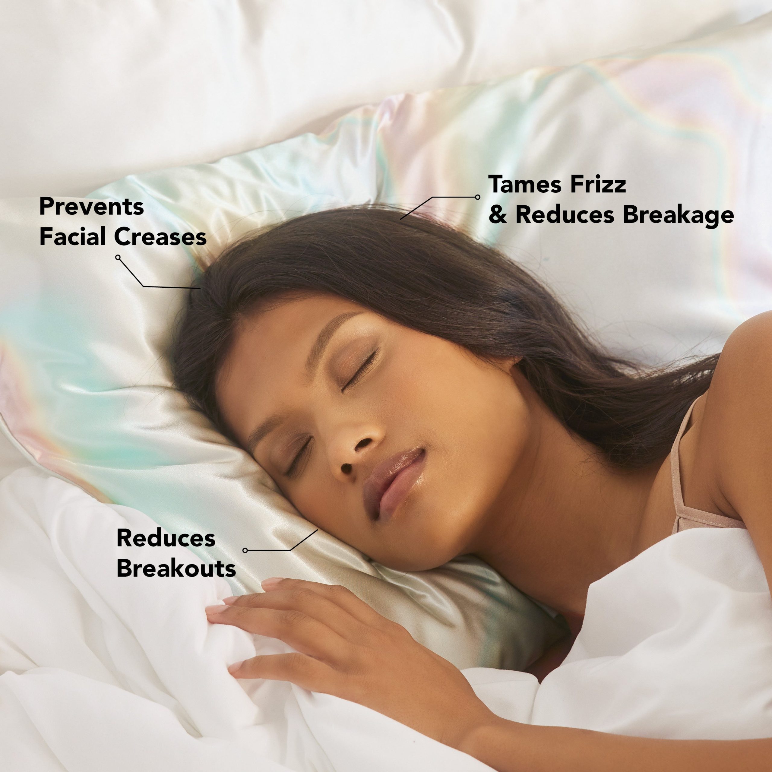Satin Pillowcase in Aura - Image 4