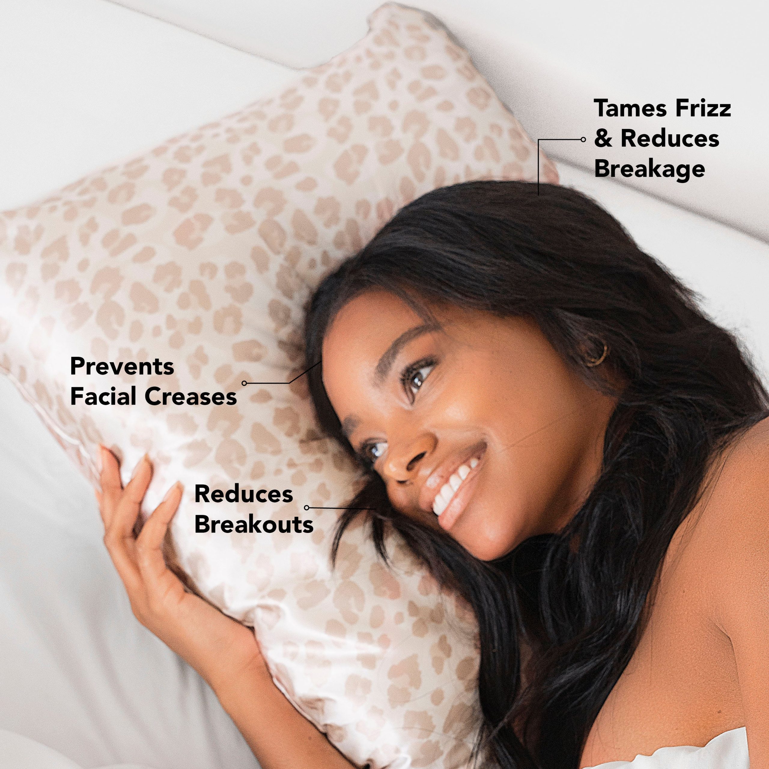Satin Pillowcase in Leopard - Image 4